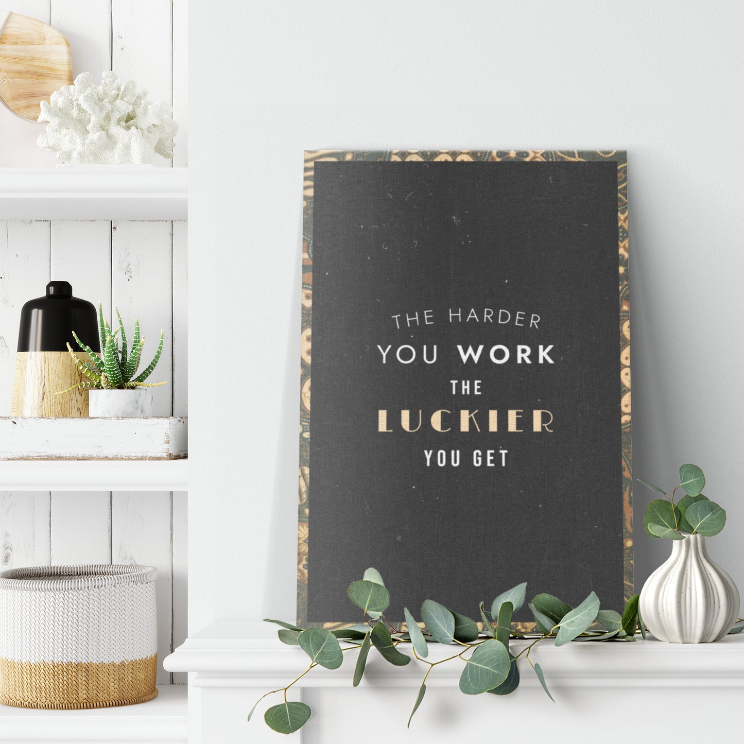 THE HARDER YOU WORK