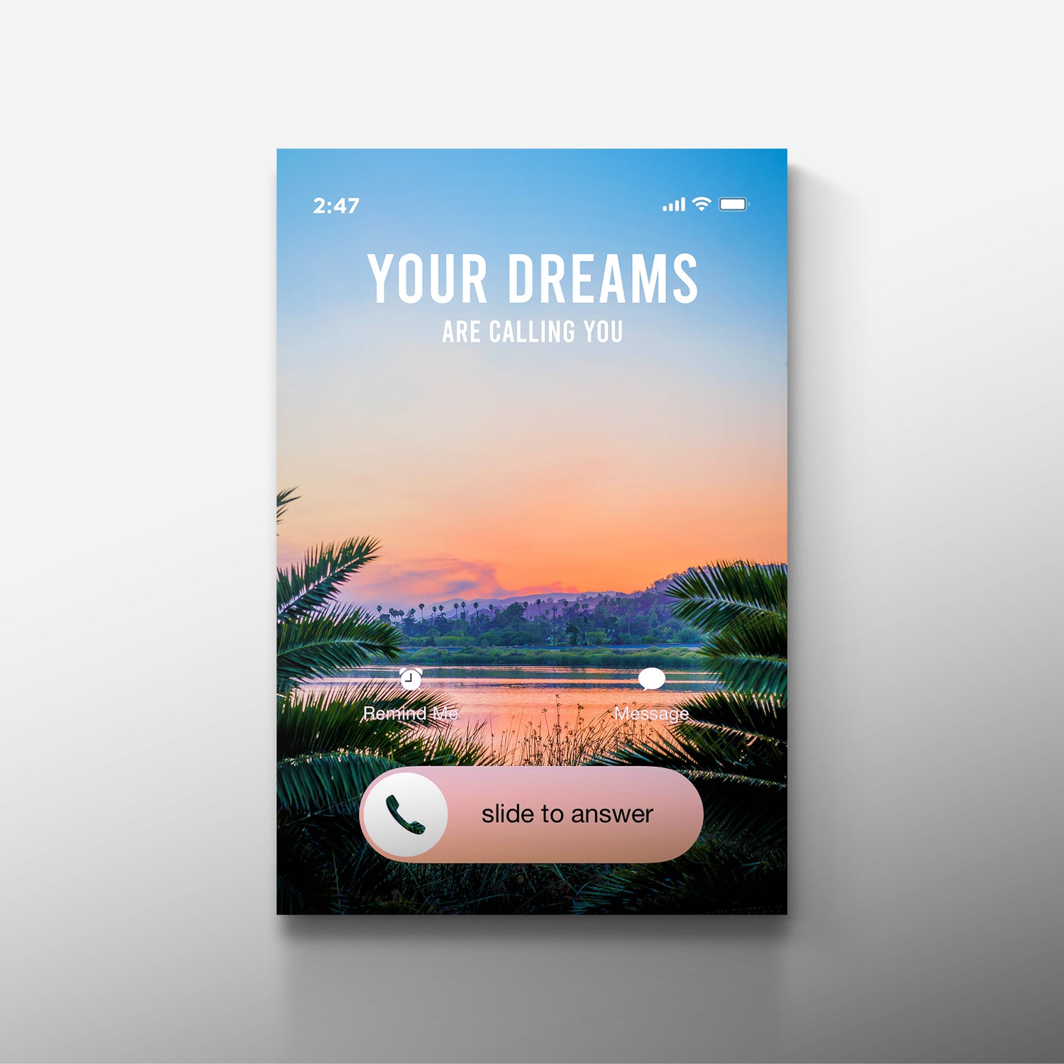 Your dreams are calling you canvas – CanvasWallDecor